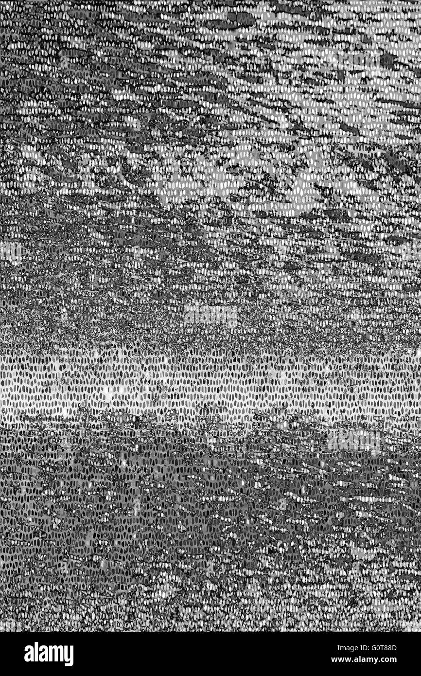 Argento Mosaico pattern di sfondo Foto Stock