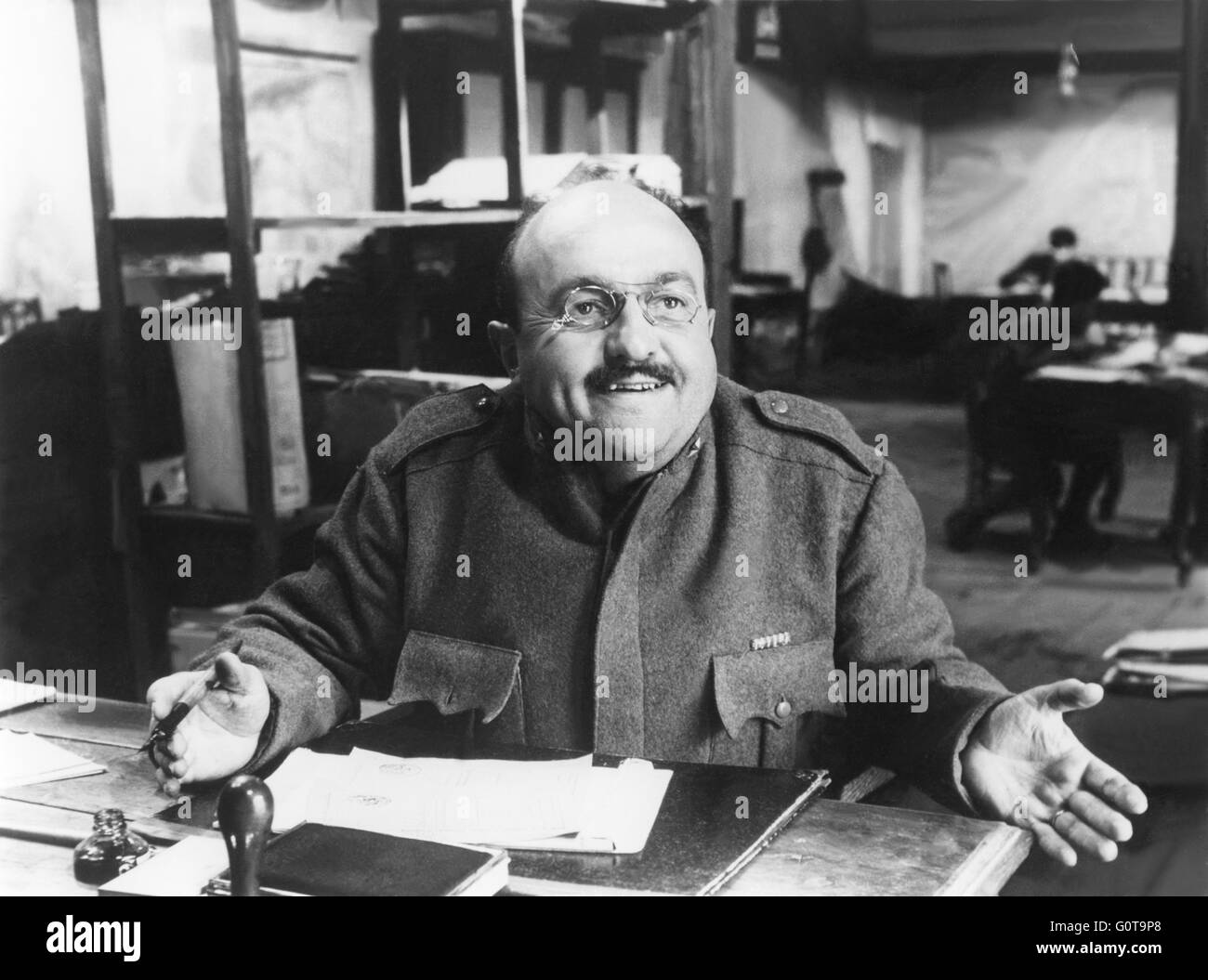Bernard Blier / La Grande guerra / 1959 diretto da Mario Monicelli (Cinematografica / Gray-Film) Foto Stock