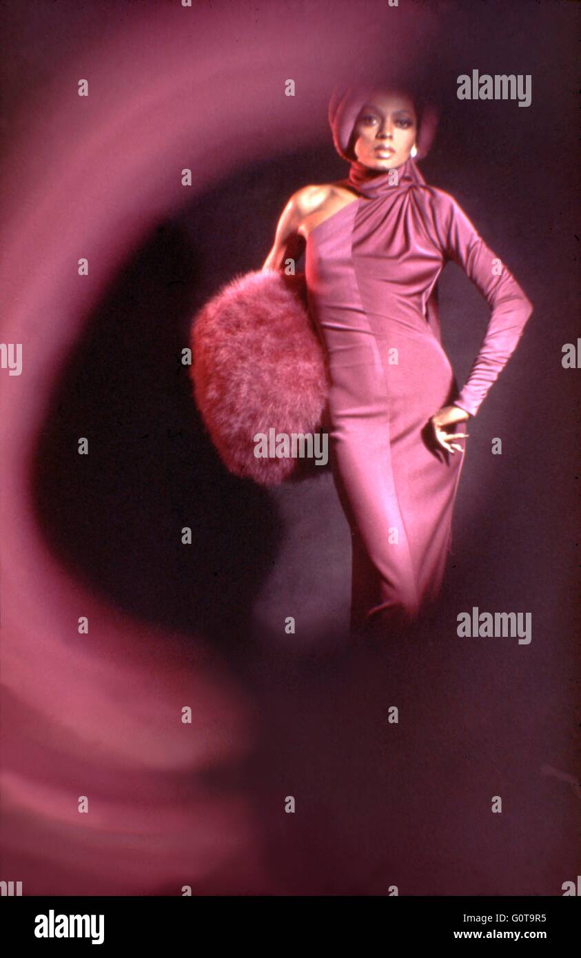 Diana Ross / mogano / 1975 diretto da Berry Gordy e Tony Richardson (Motown Produzioni / Nikor Produzioni / Paramount Pictures) Foto Stock