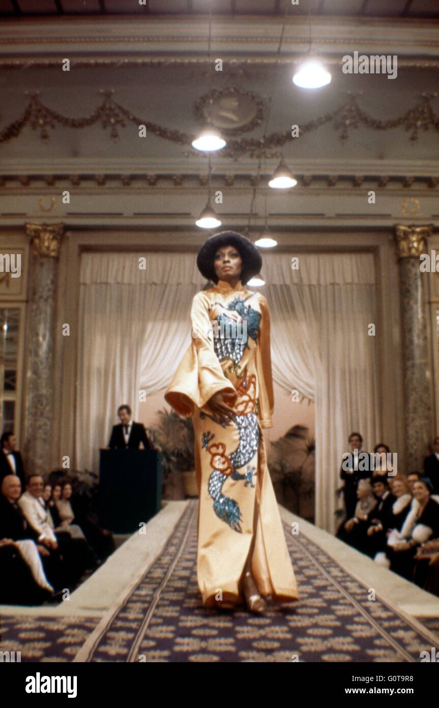 Diana Ross / mogano / 1975 diretto da Berry Gordy e Tony Richardson (Motown Produzioni / Nikor Produzioni / Paramount Pictures) Foto Stock