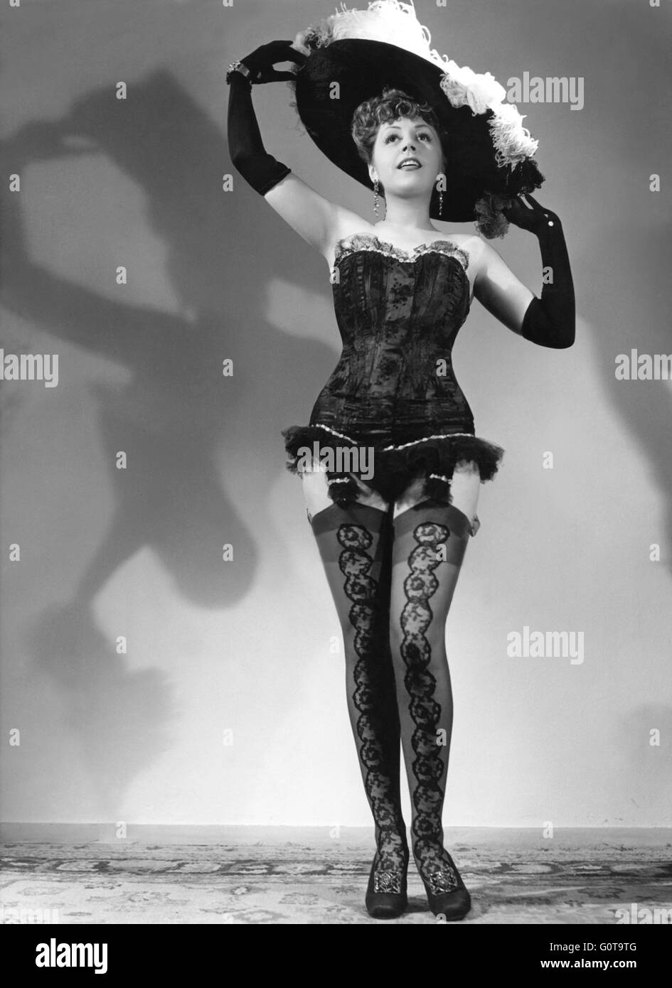 Suzy Delair / Quai des Orfèvres / 1947 diretto da Henri-Georges Clouzot (Majestic-Film) Foto Stock