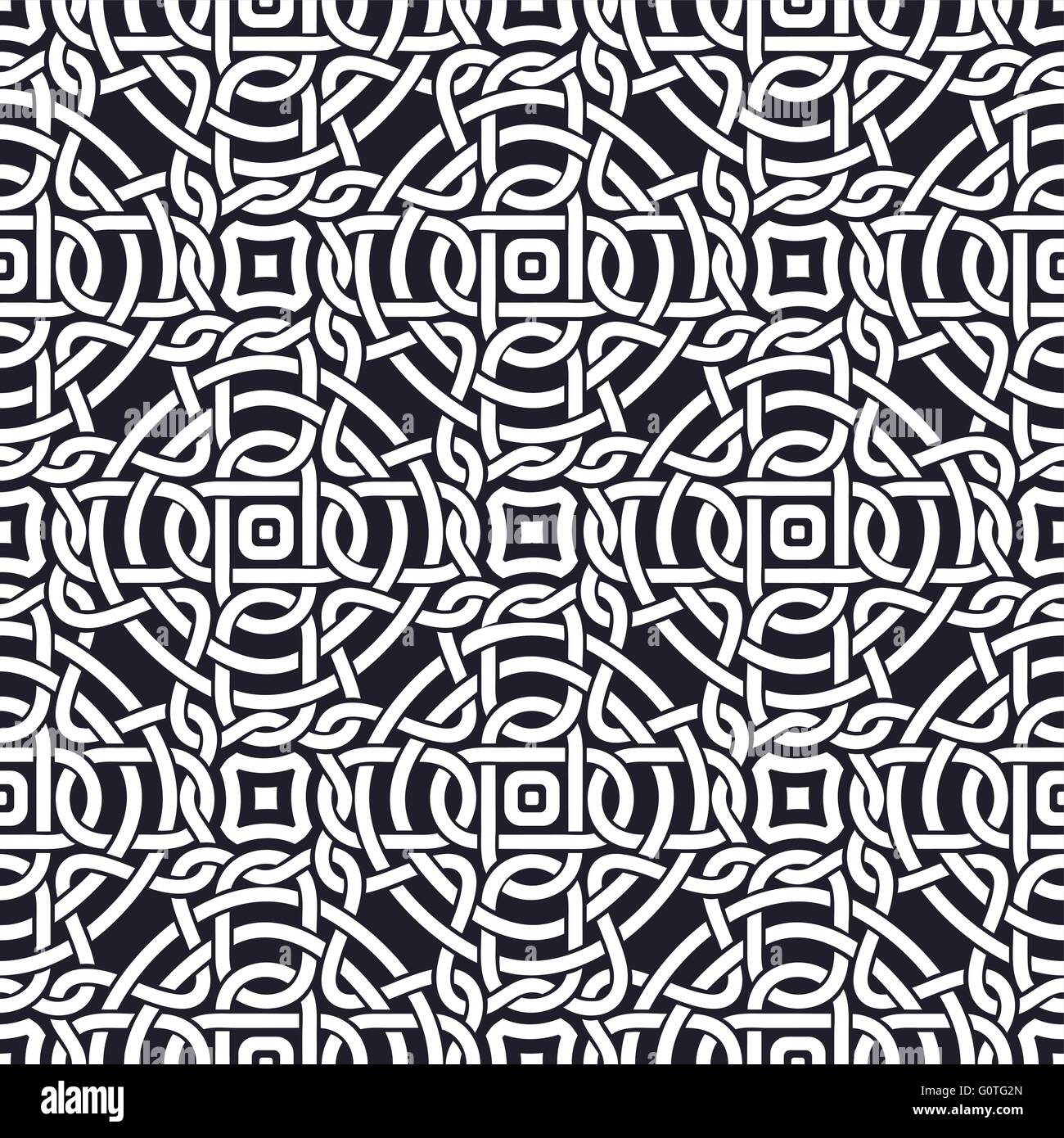 Seamless ornamento celtico Illustrazione Vettoriale