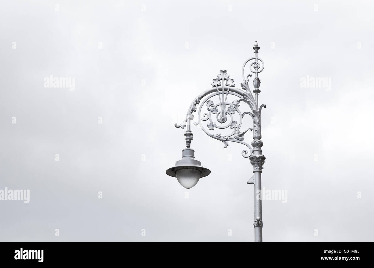 Luce, street, lampada, illuminazione, Dublino, capitale, Irlanda, città, Millennium, pubblico Foto Stock