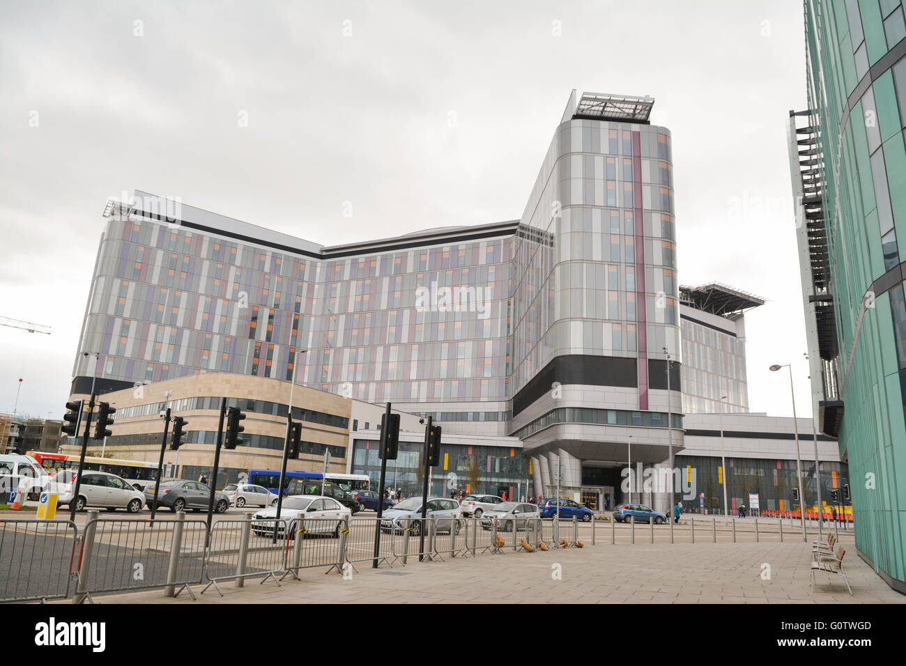 Queen Elizabeth University Hospital e il Royal Hospital per bambini - il nuovo super ospedale in Glasgow Foto Stock