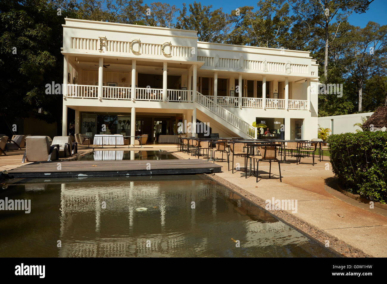 I corrispondenti esteri ristorante Club, Siem Reap, Cambogia Foto Stock