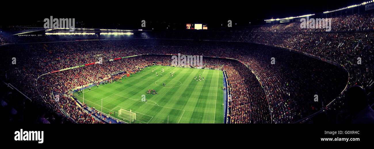 Camp Nou, Barcellona, barca, football club, Foto Stock