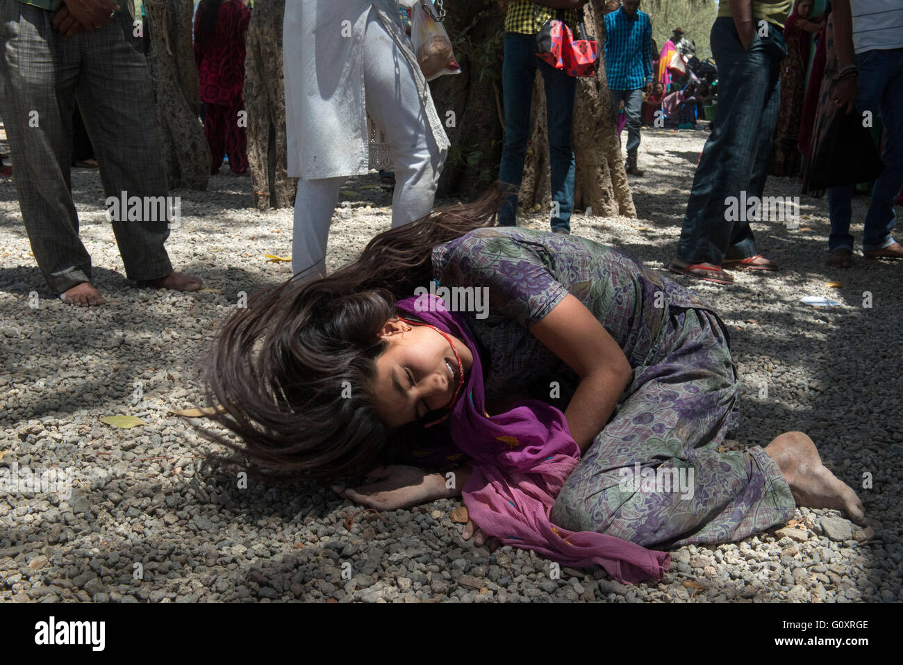Hussain Tekri, Ossessa presso il Santuario Foto Stock