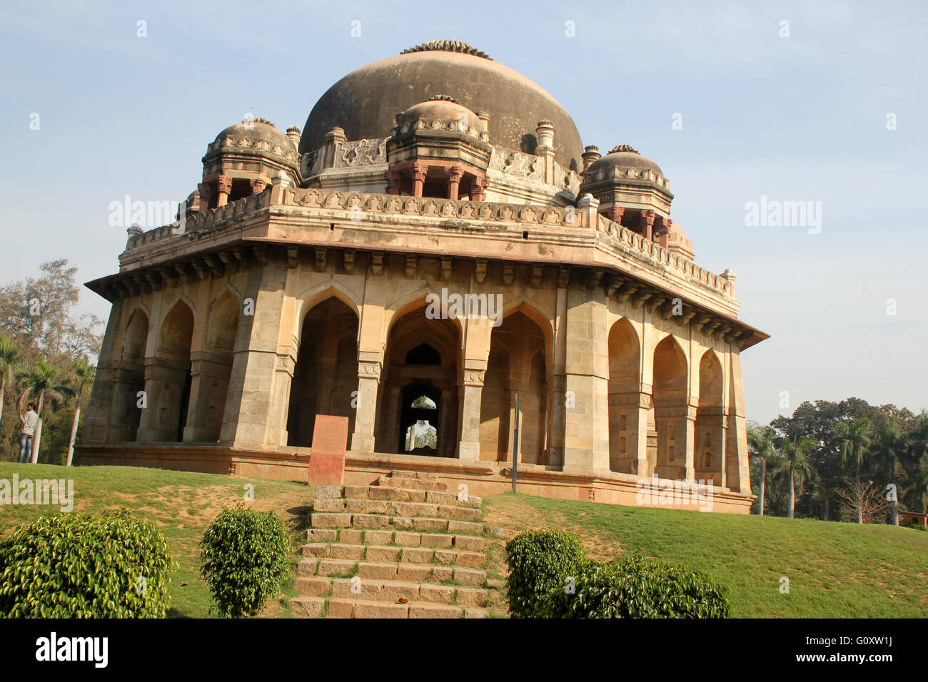 Mohammad Shah Sayyid tomba, Lodhi Garden, New Delhi, Delhi, India, il terzo Sayyid dominatore che hanno governato da 1434-44 annuncio. Foto Stock