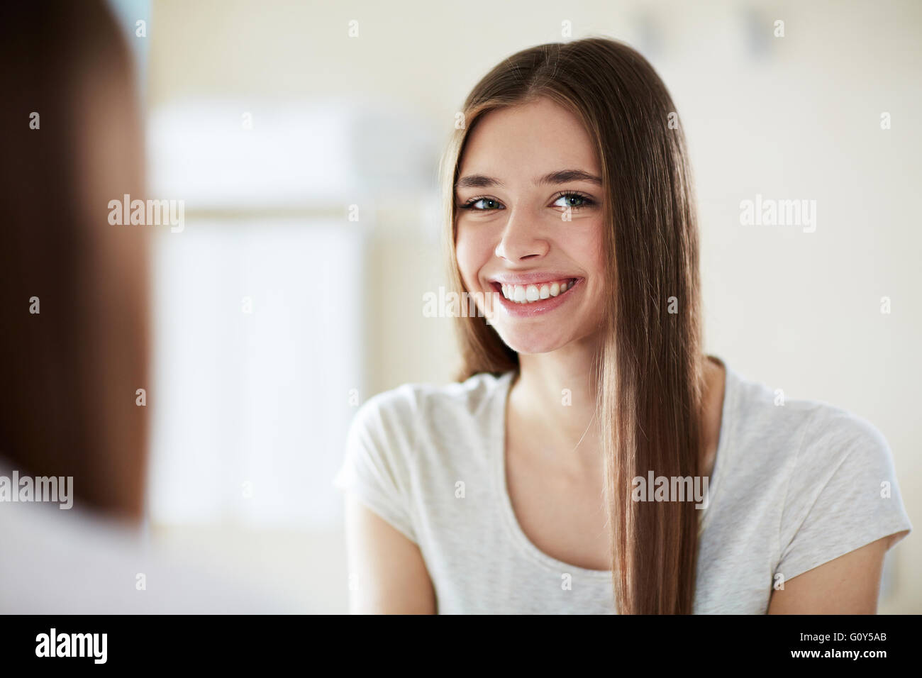 Cura dei denti Foto Stock
