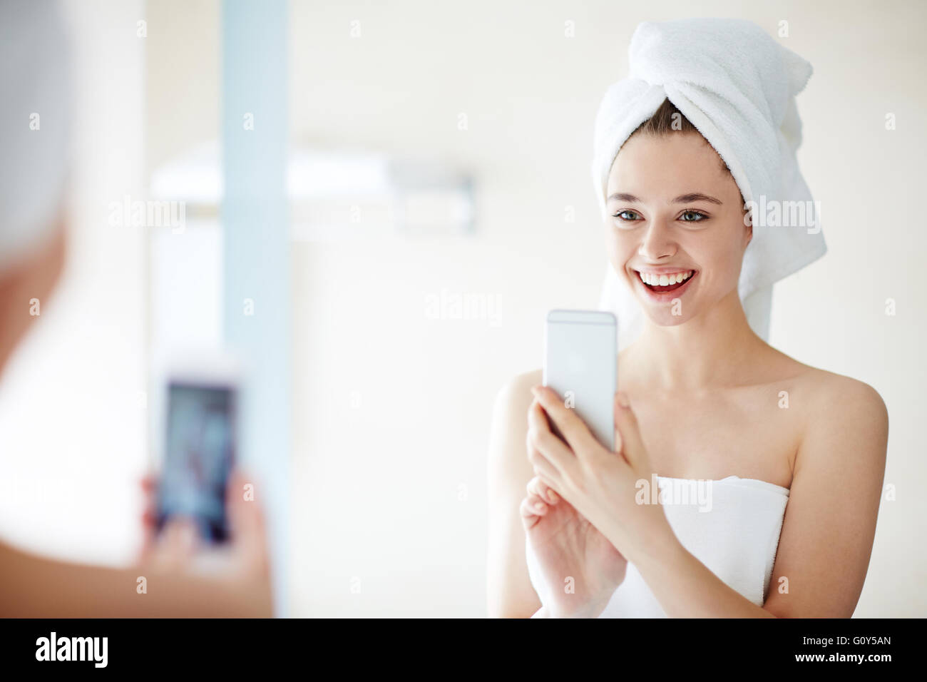 Me la mattina Foto Stock