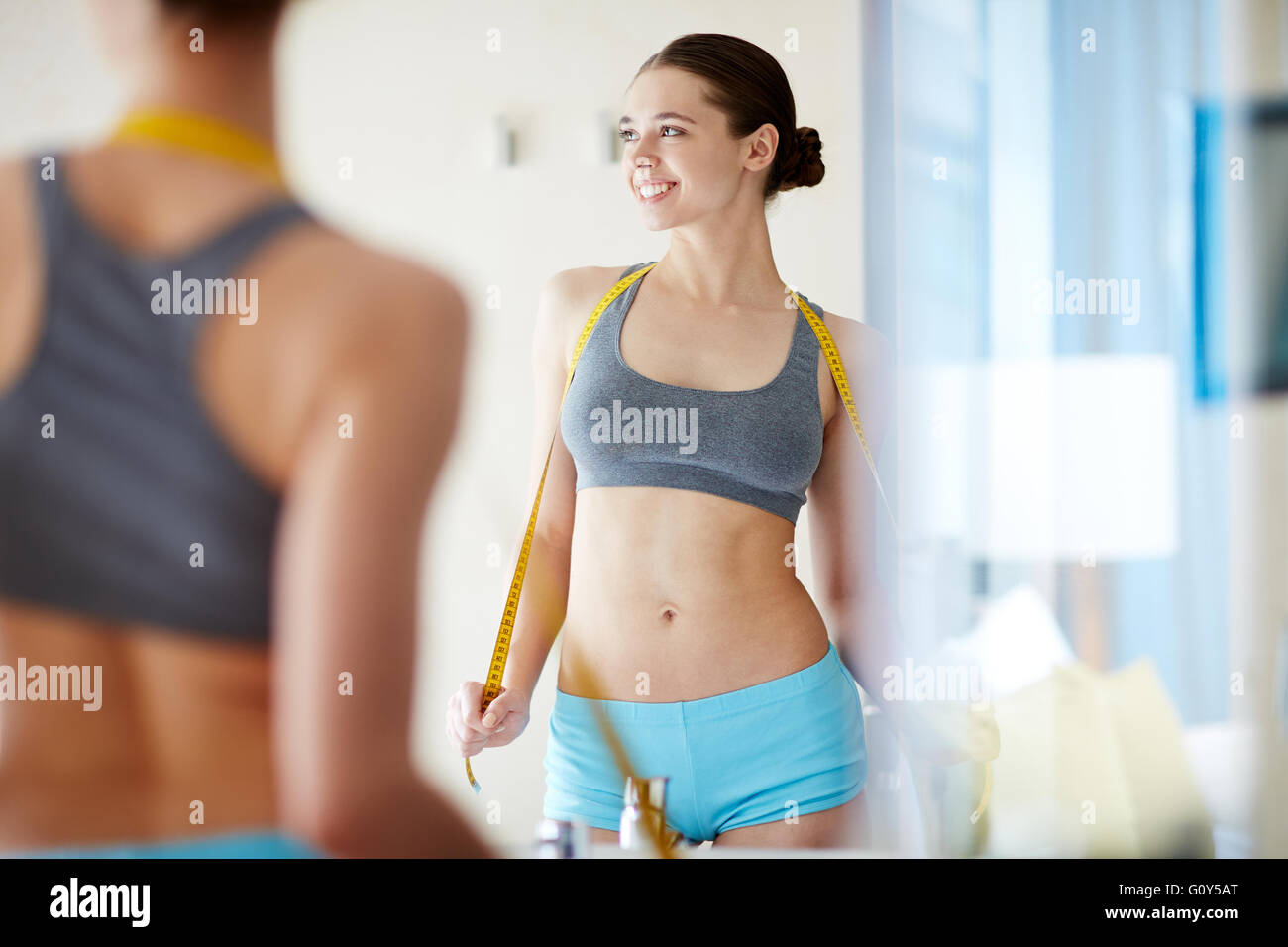 Risultati perfetti per fitness Foto Stock