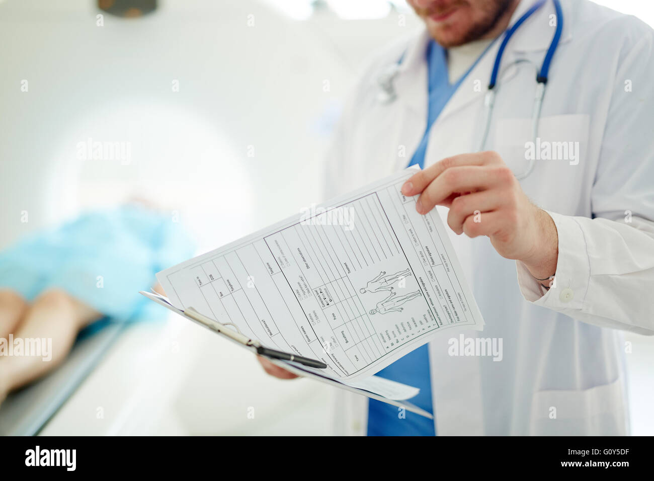 Diagnosi Foto Stock