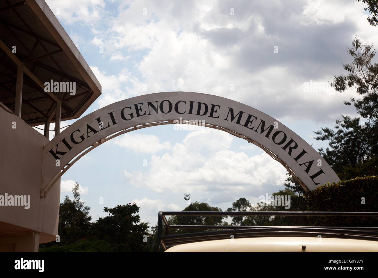 Fotografia di © Jamie Callister. Il genocidio ruandese Memorial Museum, Kigali, Ruanda, Africa centrale, 7 marzo 2016 Foto Stock