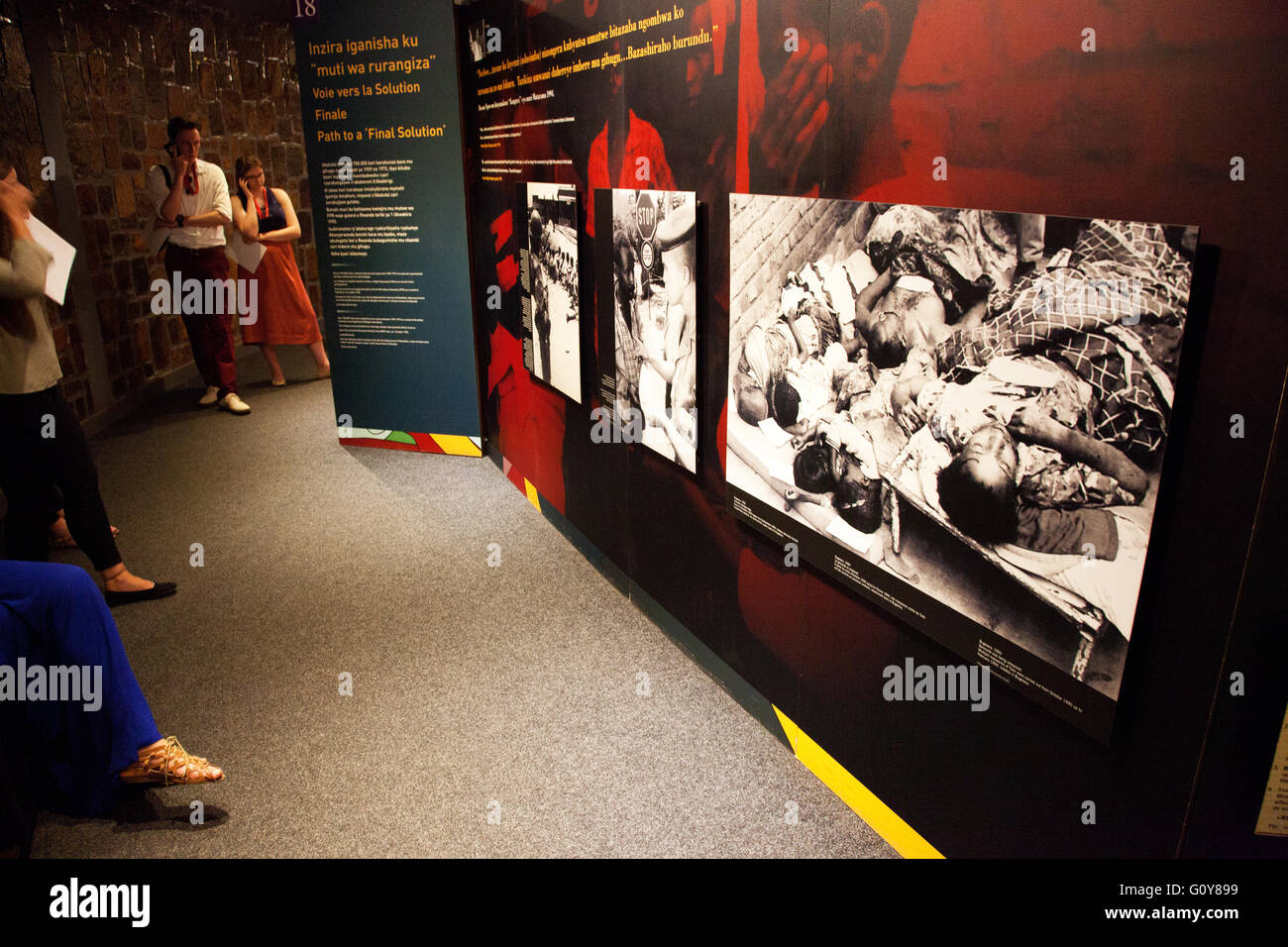 Fotografia di © Jamie Callister. Il genocidio ruandese Memorial Museum, Kigali, Ruanda, Africa centrale, 7 marzo 2016 Foto Stock