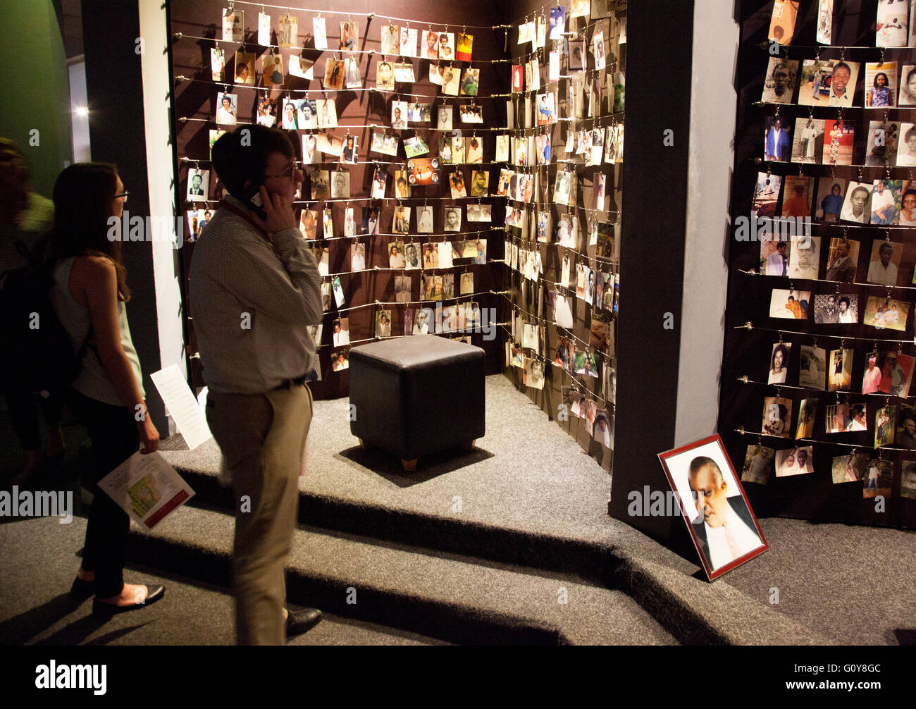 Fotografia di © Jamie Callister. Il genocidio ruandese Memorial Museum, Kigali, Ruanda, Africa centrale, 7 marzo 2016 Foto Stock