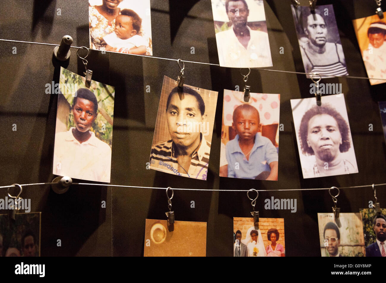 Fotografia di © Jamie Callister. Il genocidio ruandese Memorial Museum, Kigali, Ruanda, Africa centrale, 7 marzo 2016 Foto Stock