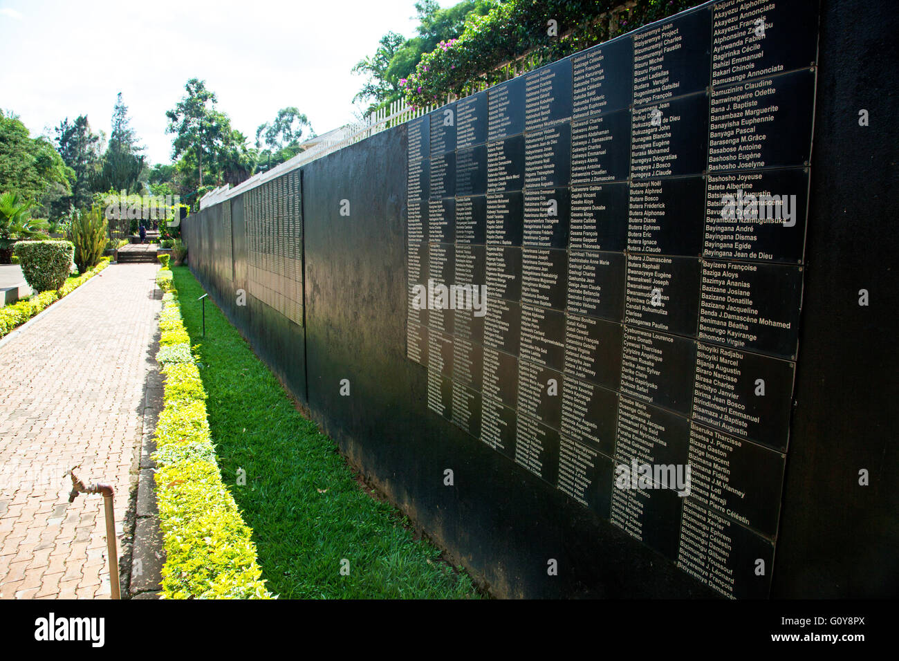 Fotografia di © Jamie Callister. Il genocidio ruandese Memorial Museum, Kigali, Ruanda, Africa centrale, 7 marzo 2016 Foto Stock