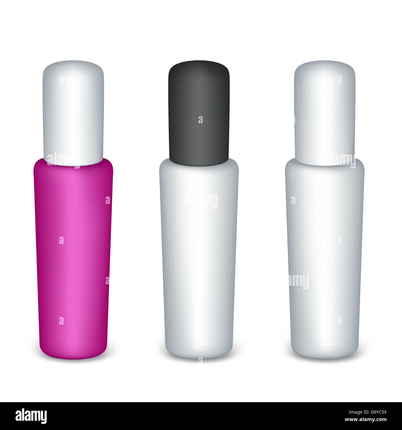 Set di bottiglie Illustrazione Vettoriale