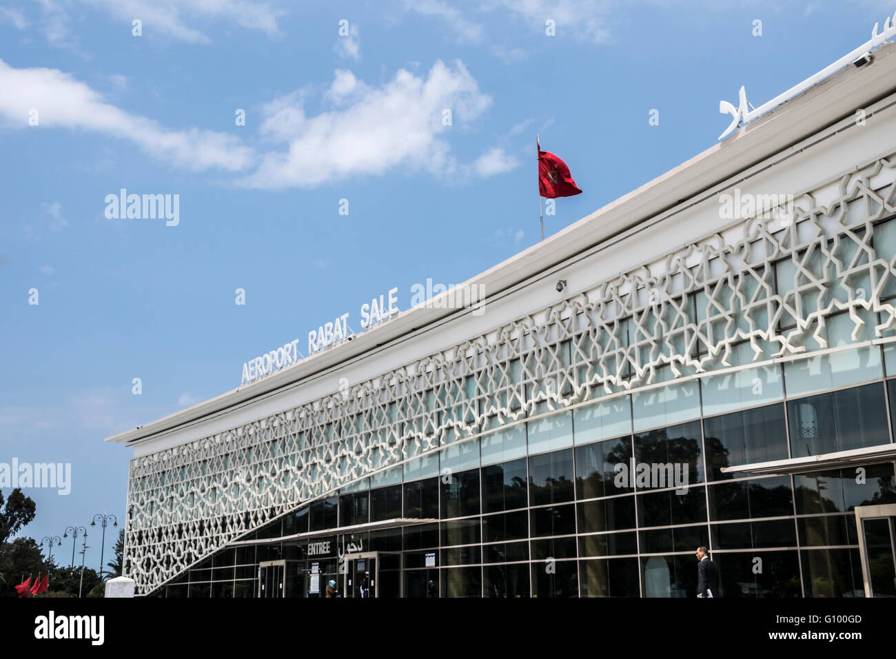 Vendita Rabat aeroporto, Marocco Foto Stock