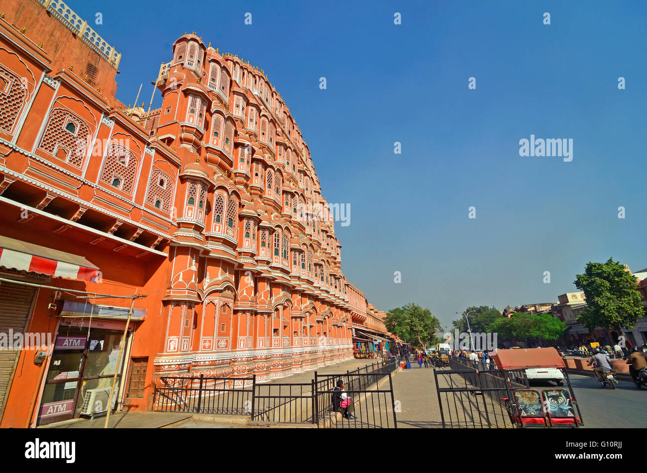 Hawa Mahal, Jaipur, Rajasthan, India Foto Stock