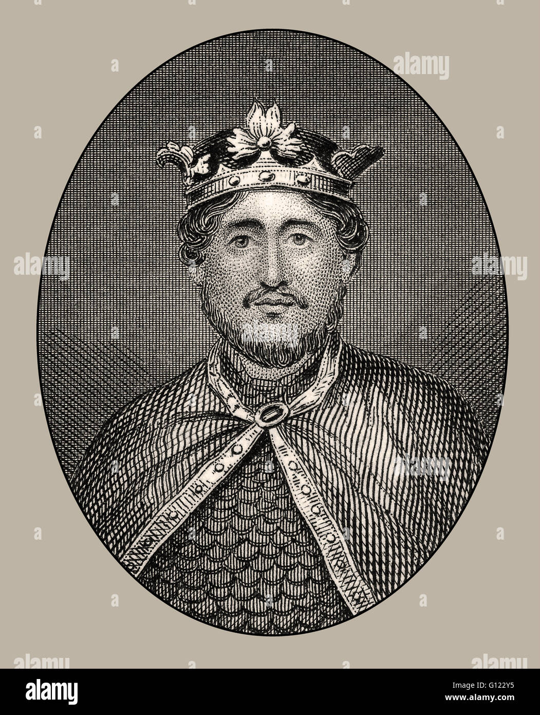Richard I, 1157-1199, re d'Inghilterra Foto Stock