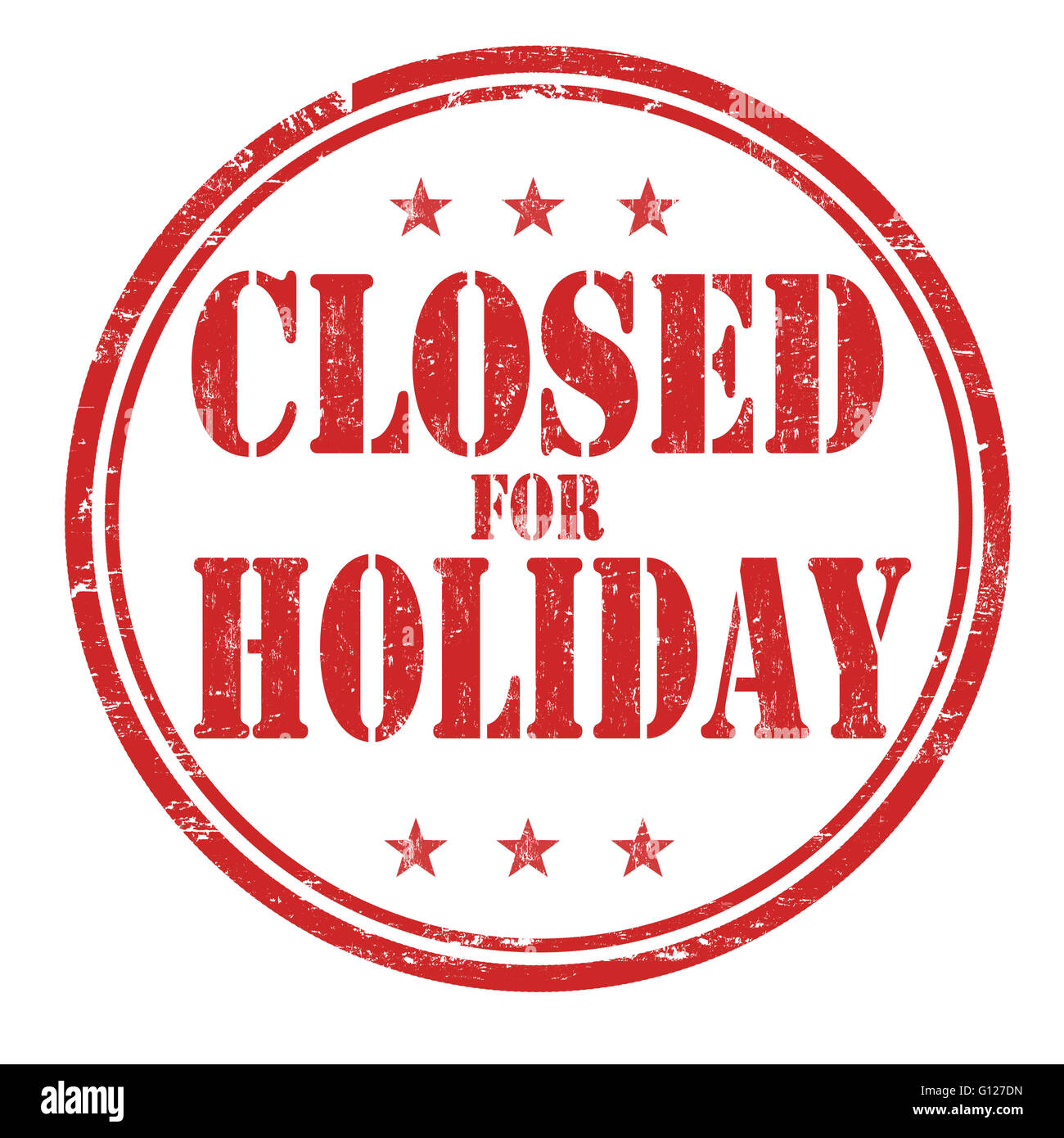 Chiuso per ferie immagini e fotografie stock ad alta risoluzione Alamy