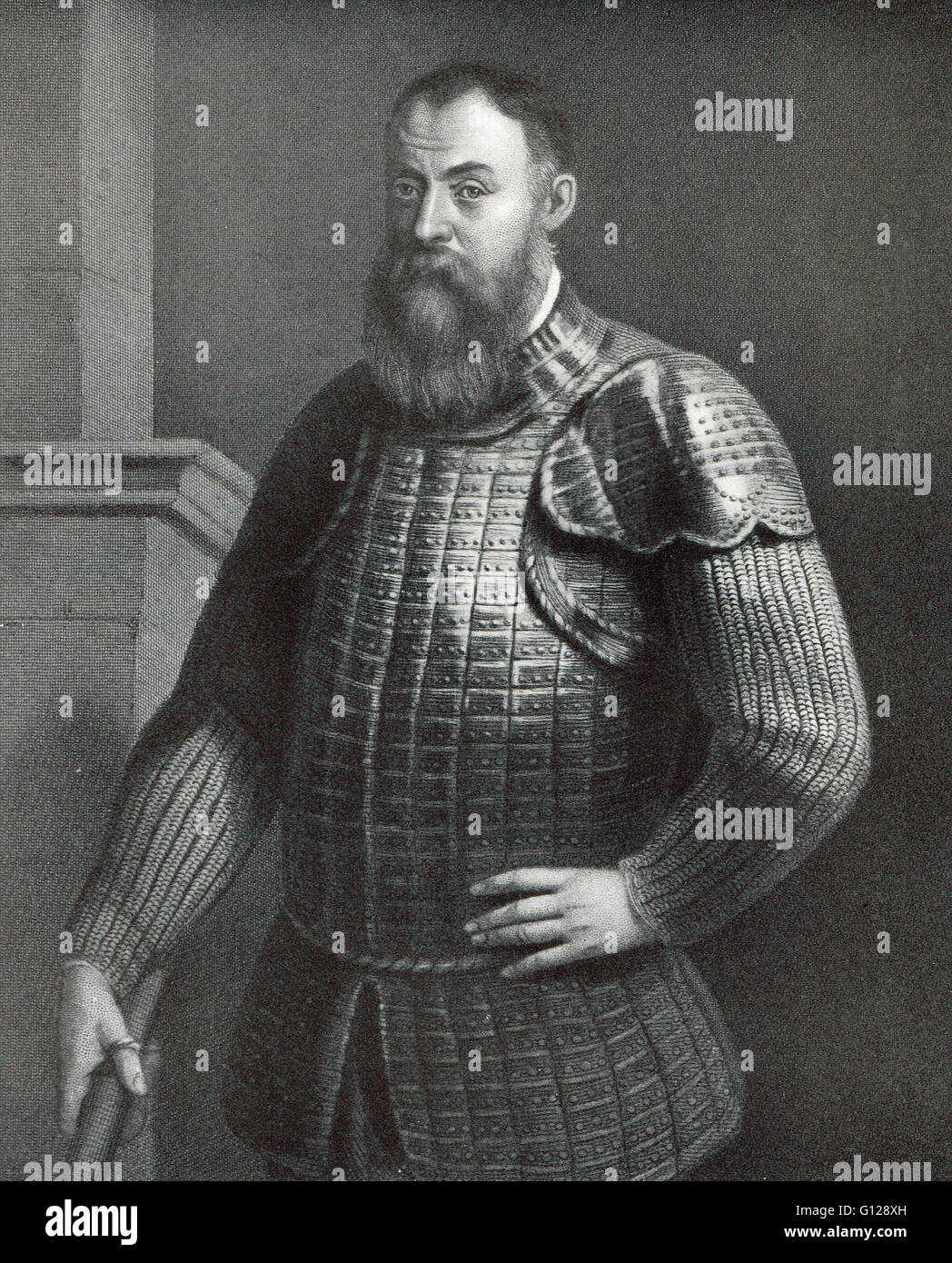 Hugh O'Neill, Earl of Tyrone (1550-1616) Foto Stock