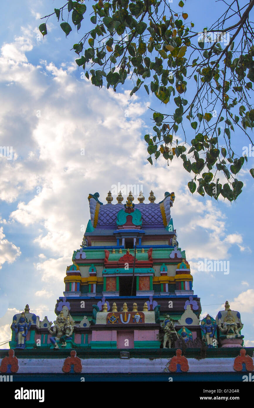 Chilkur Balaji Temple, popolarmente noto come 'Visto Balaji Temple'' Hyderabad, India. Foto Stock