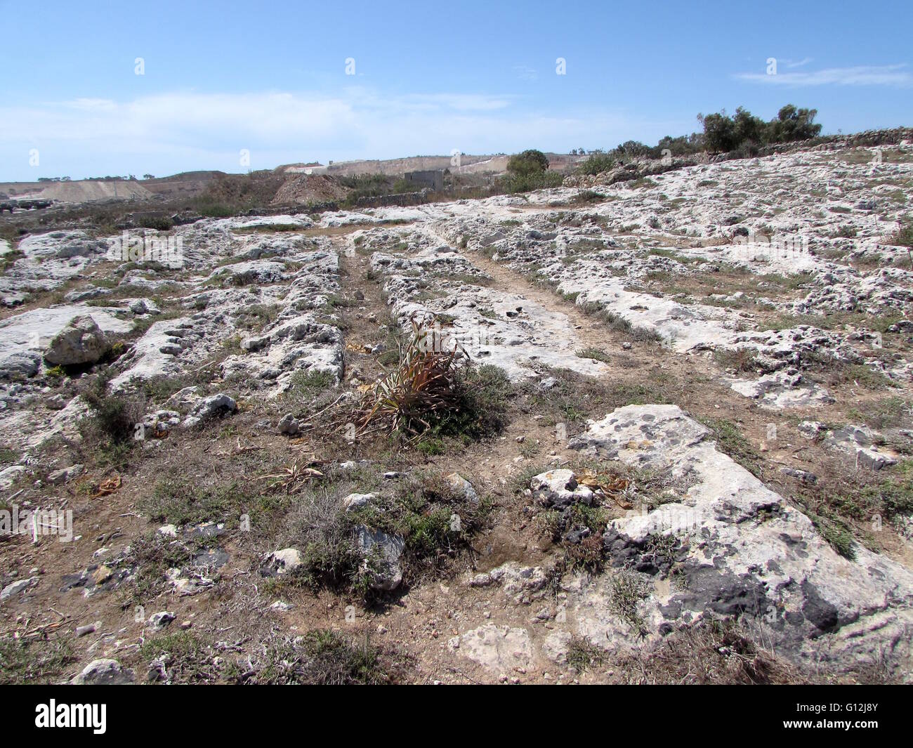 Fort Angelo, il porto di La Valletta, Malta Foto Stock