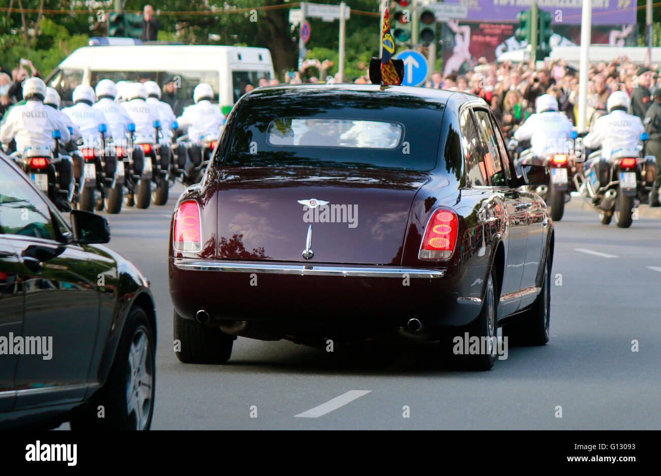 Daimler - Besuch der britischen Koenigign a Berlino, Juni 2015, Berlino. Foto Stock