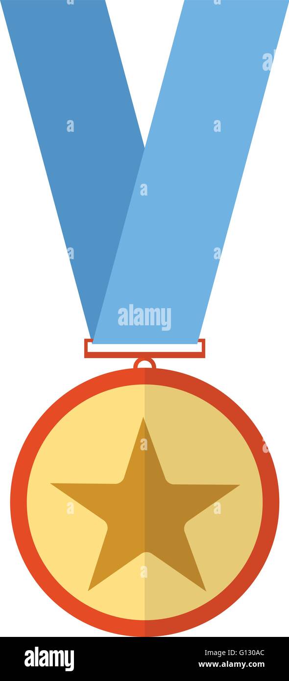 Medaglia Illustrazione Vettoriale