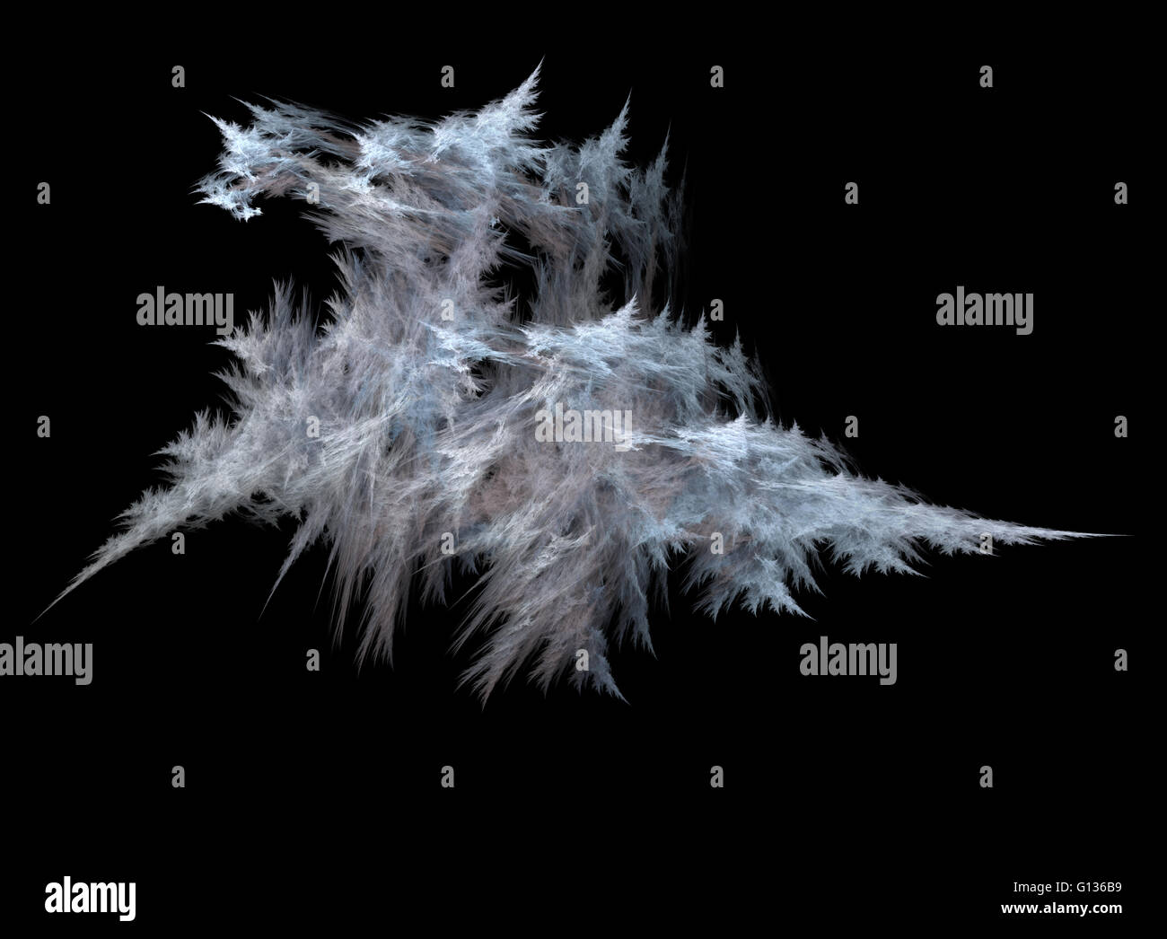 Drago di ghiaccio. Foto Stock