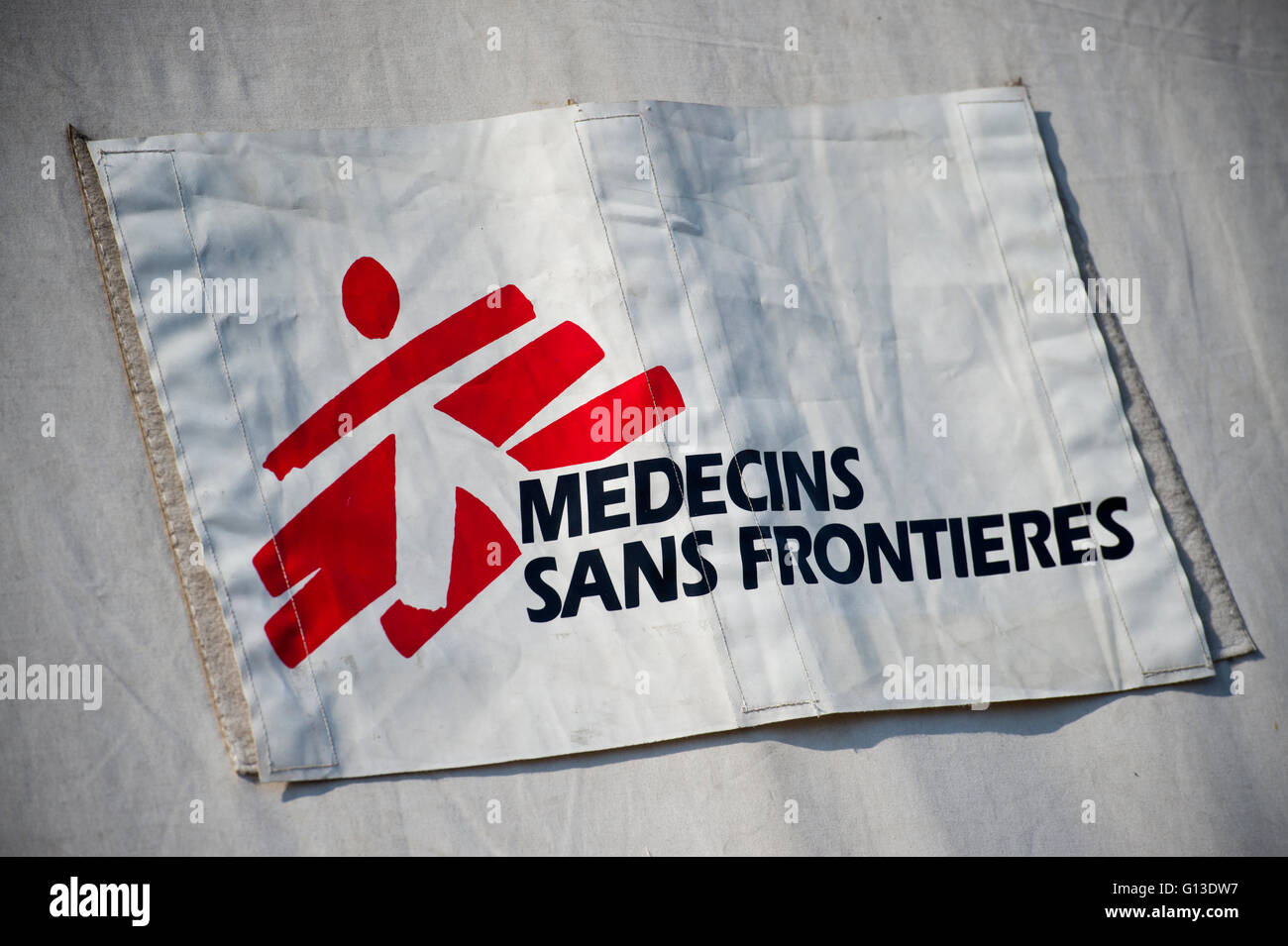 Medecins sans frontieres, Medici Senza Frontiere Foto Stock