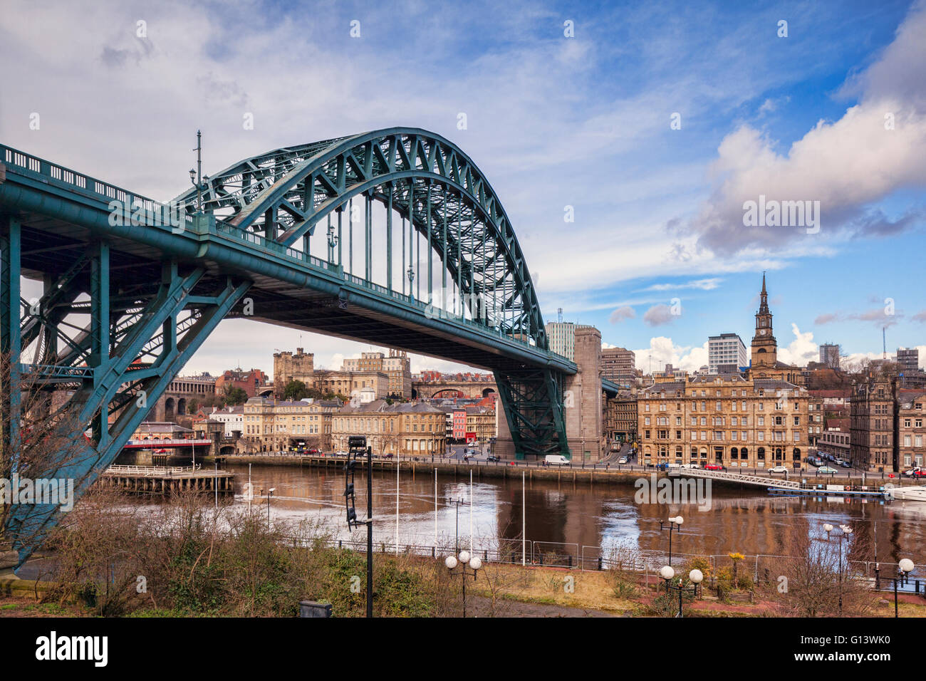 Tyne Bridge, Tyne and Wear, England, Regno Unito Foto Stock