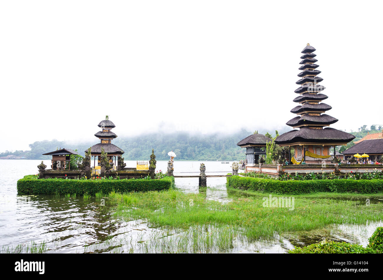 Ulun Danu Temple, Bali, Indonesia Foto Stock