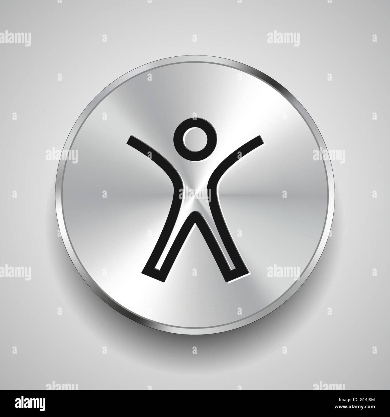 Successo icona persone Illustrazione Vettoriale