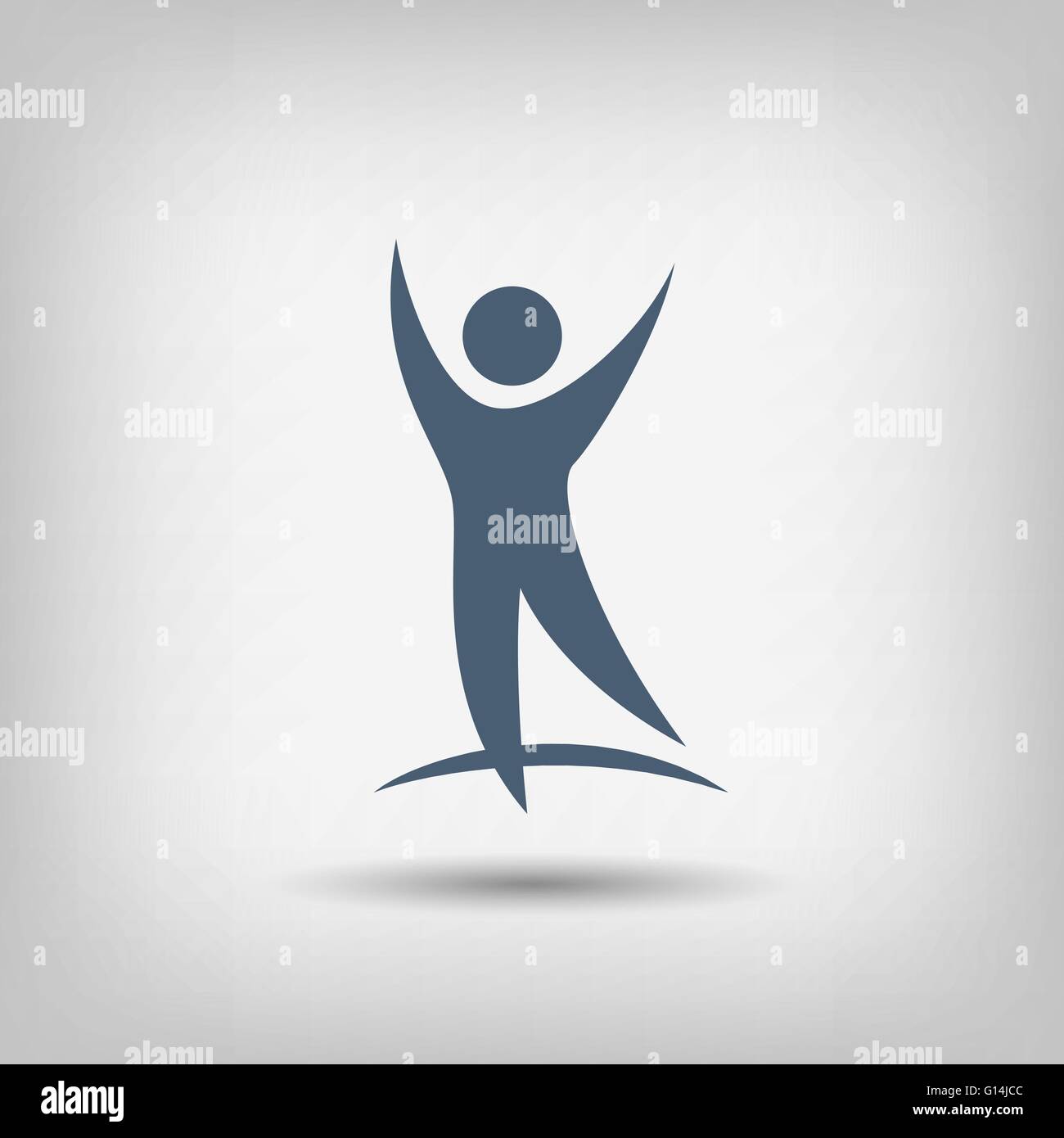 Successo icona persone Illustrazione Vettoriale