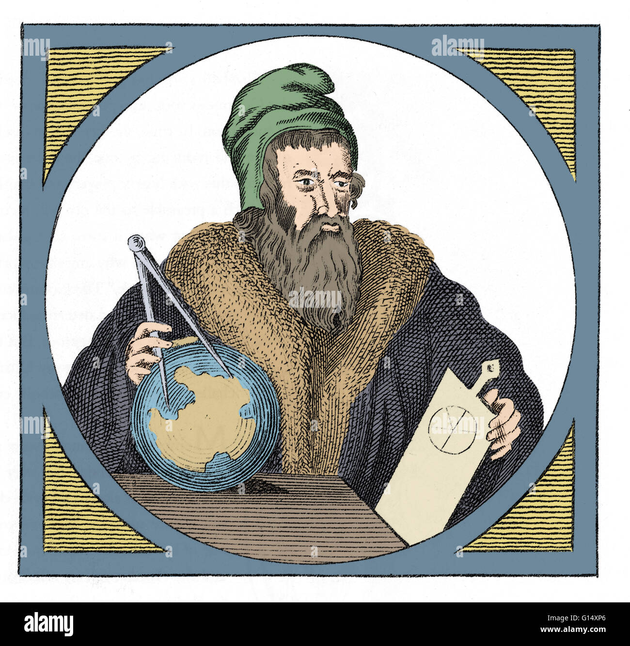 John Dee (1527-1608 o 1609) era un matematico inglese, astronomo e astrologo occultista navigator, imperialista e consulente per la Regina Elisabetta I. ha dedicato gran parte della sua vita per lo studio di alchimia, la divinazione e la filosofia ermetica. Una delle m Foto Stock