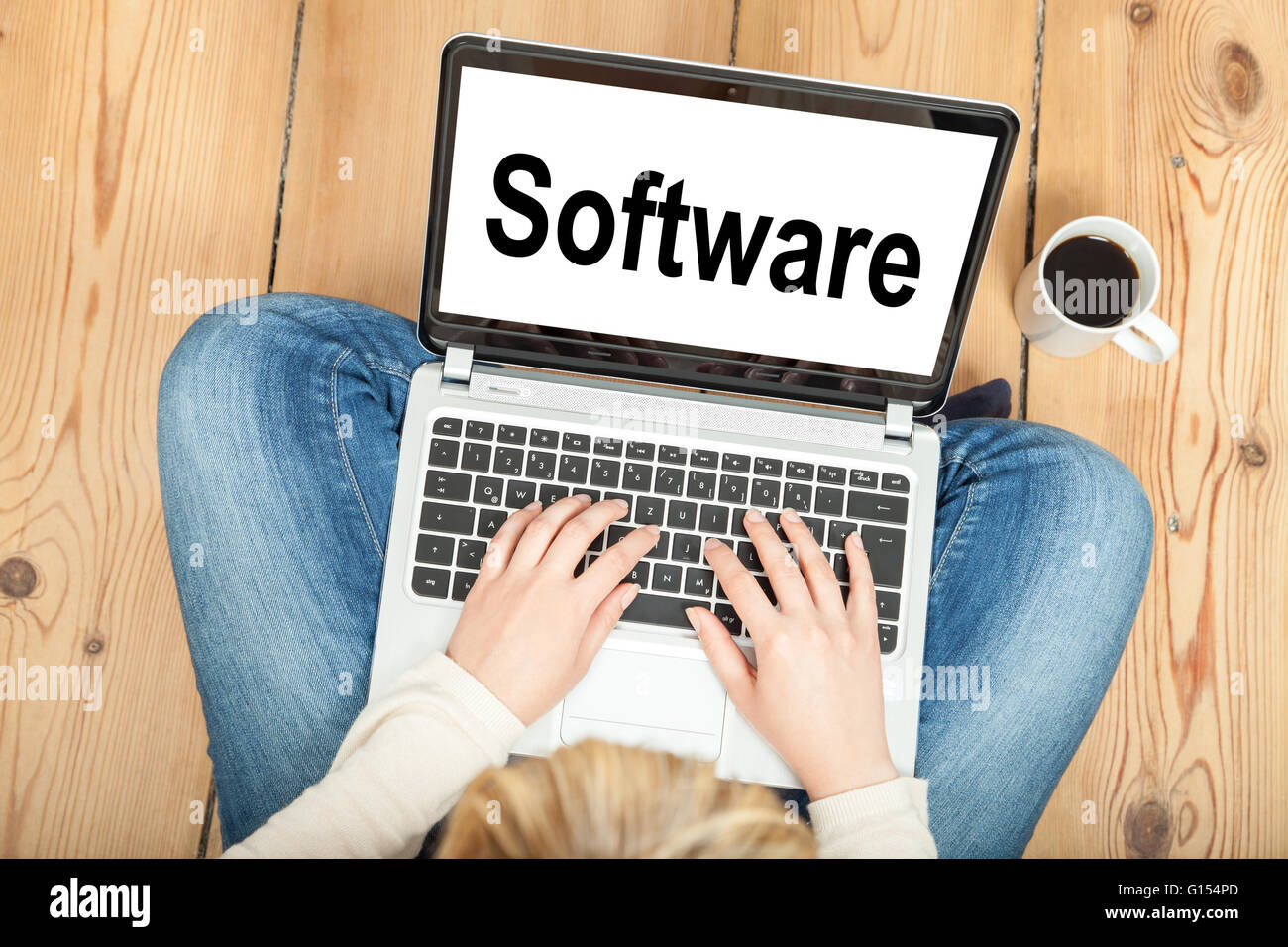 Software Foto Stock