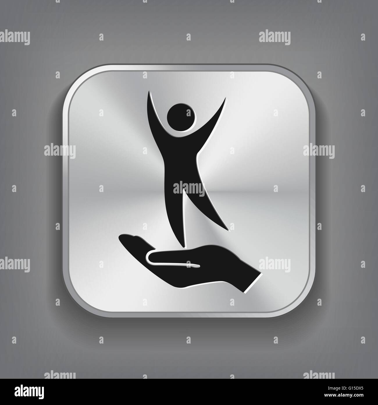 Successo icona persone Illustrazione Vettoriale