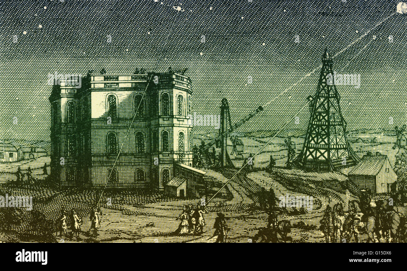 Quando l'Observatoire de Paris è stato fondato nel 1667, il re francese chiamato un noto astronomo bolognese, Gian Domenico Cassini (1625-1712), a Parigi per essere l'osservatorio del regista. Egli è stato seguito da 3 generazioni di Cassinis nella posizione: Jacqu Foto Stock