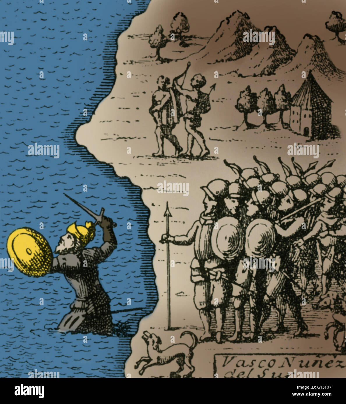 Vasco Núñez de Balboa (1474 - 15 gennaio 1519) era un esploratore spagnolo,  governatore e conquistador. Balboa è meglio conosciuto per aver  attraversato l'istmo di Panama all'Oceano Pacifico nel 1513. Qui egli