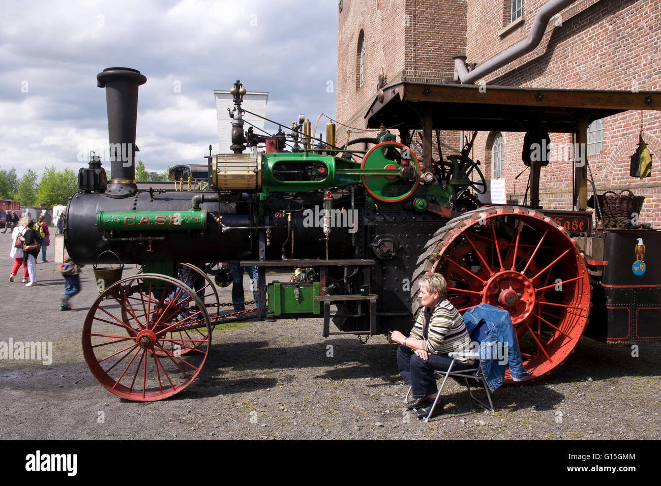 L'Europa, in Germania, in Renania settentrionale-Vestfalia, la zona della Ruhr, Bochum, il più grande festival in Germania per storico motori a vapore, vapore Foto Stock