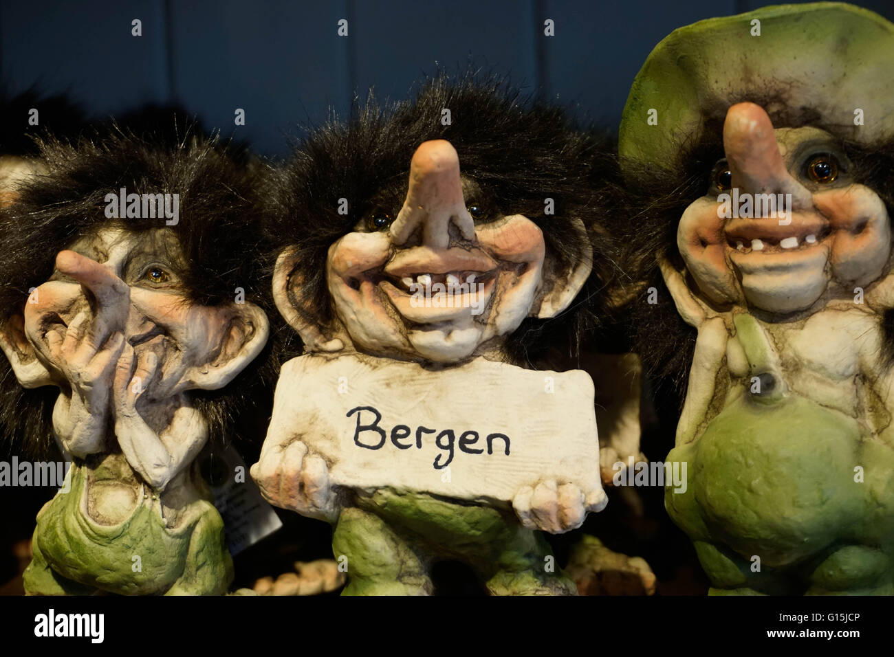Troll, Bergen Hordaland, Norvegia, Scandinavia, Europa Foto Stock