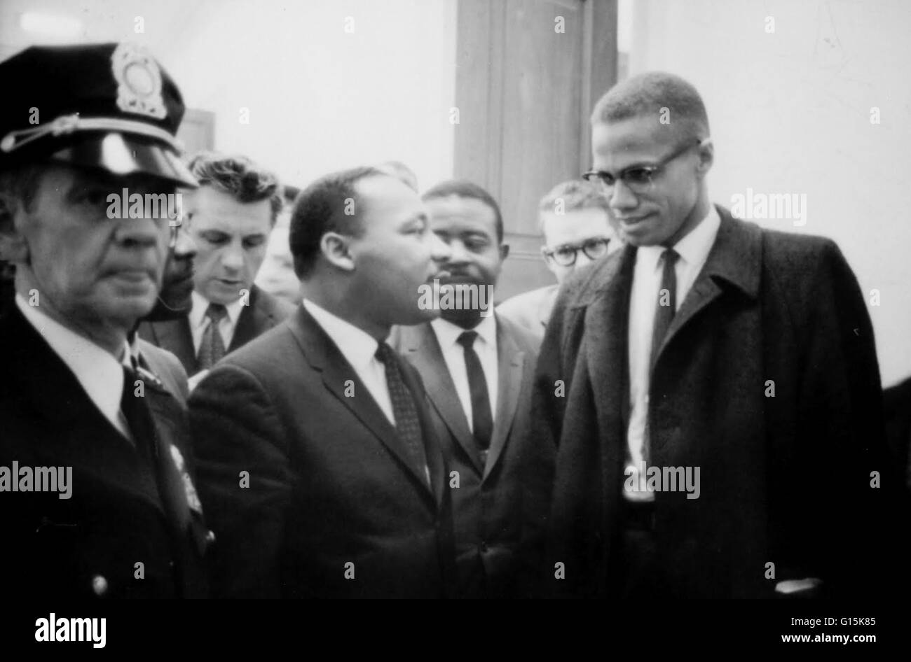 Martin Luther King Jr. (1929-1968) era un pastore americano, attivista e leader di spicco nell'afro-americano di movimento per i diritti civili. Egli è meglio conosciuto per il suo ruolo nel progresso dei diritti civili negli Stati Uniti e in tutto il mondo, utilizzando Foto Stock