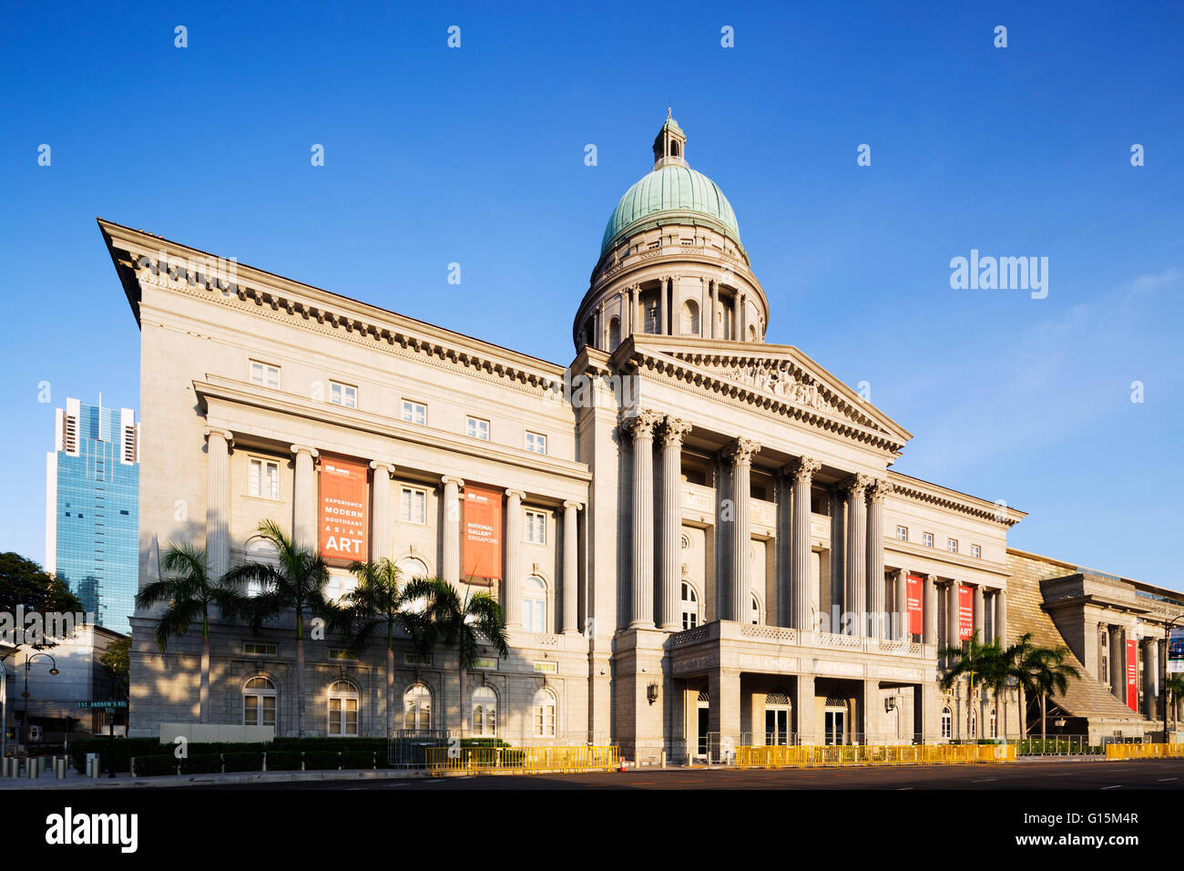 Corte suprema di Singapore, Singapore, Sud-est asiatico, in Asia Foto Stock