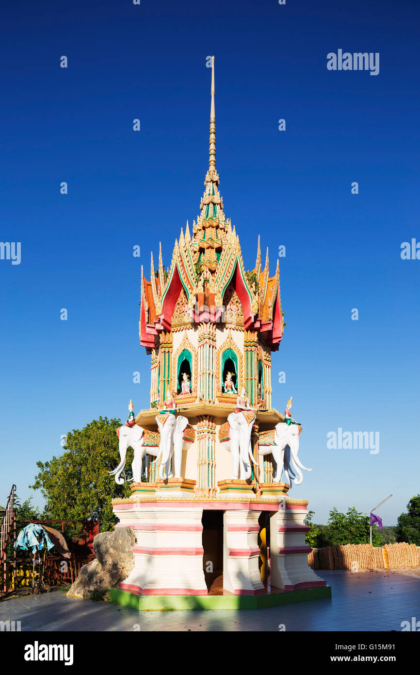 Wat Tham Sua tempio, Kanchanaburi, Thailandia, Sud-est asiatico, in Asia Foto Stock