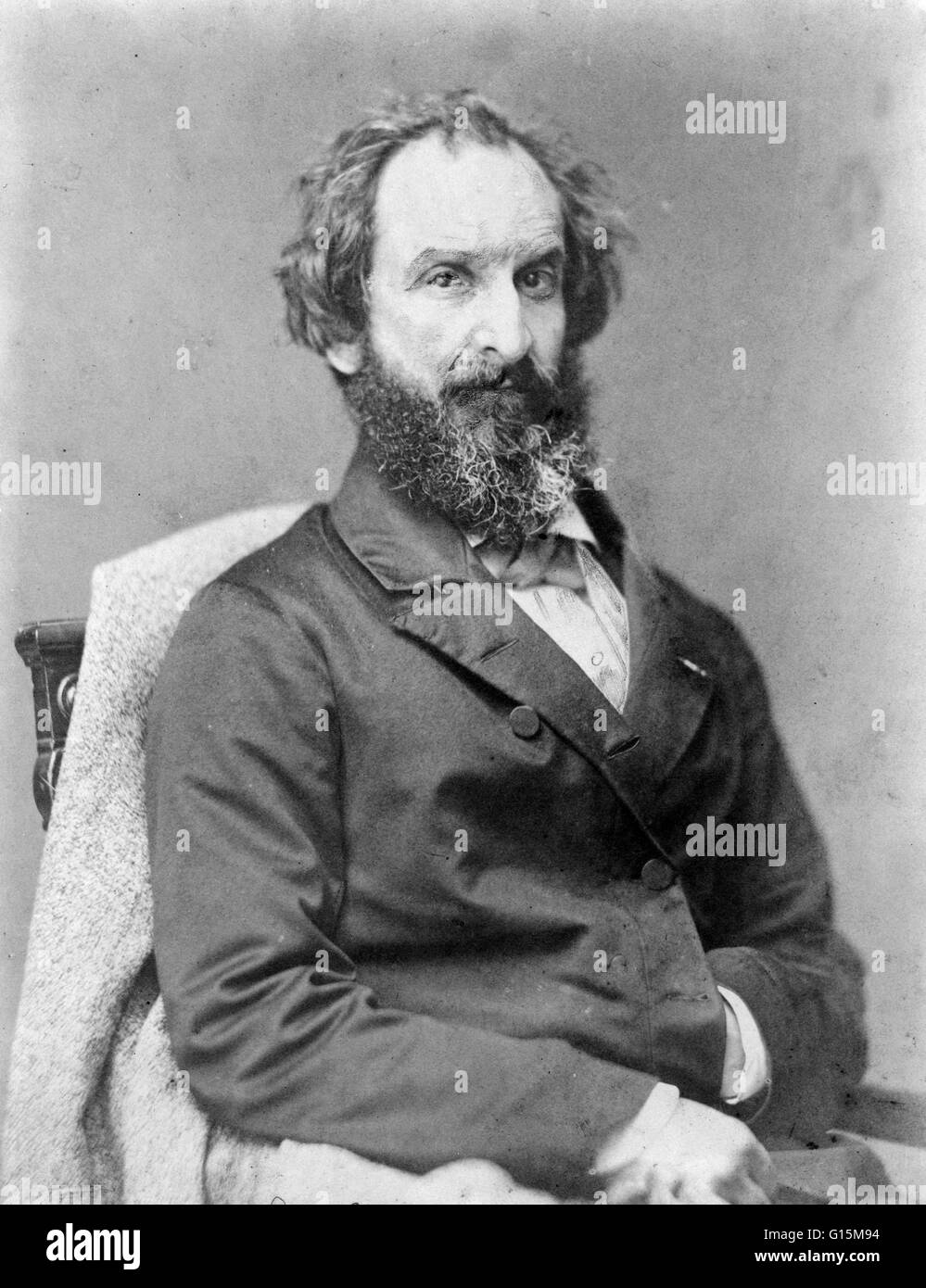 Edward Maynard (apr. 26, 1813 - 4 Maggio 1891) era un americano di armi da fuoco inventore, il più famoso per la sua culatta fucile carico design. Egli è entrato l'Accademia Militare degli Stati Uniti a West Point ma si dimise dopo solo un semestre a causa di problemi di salute e divenne un Foto Stock
