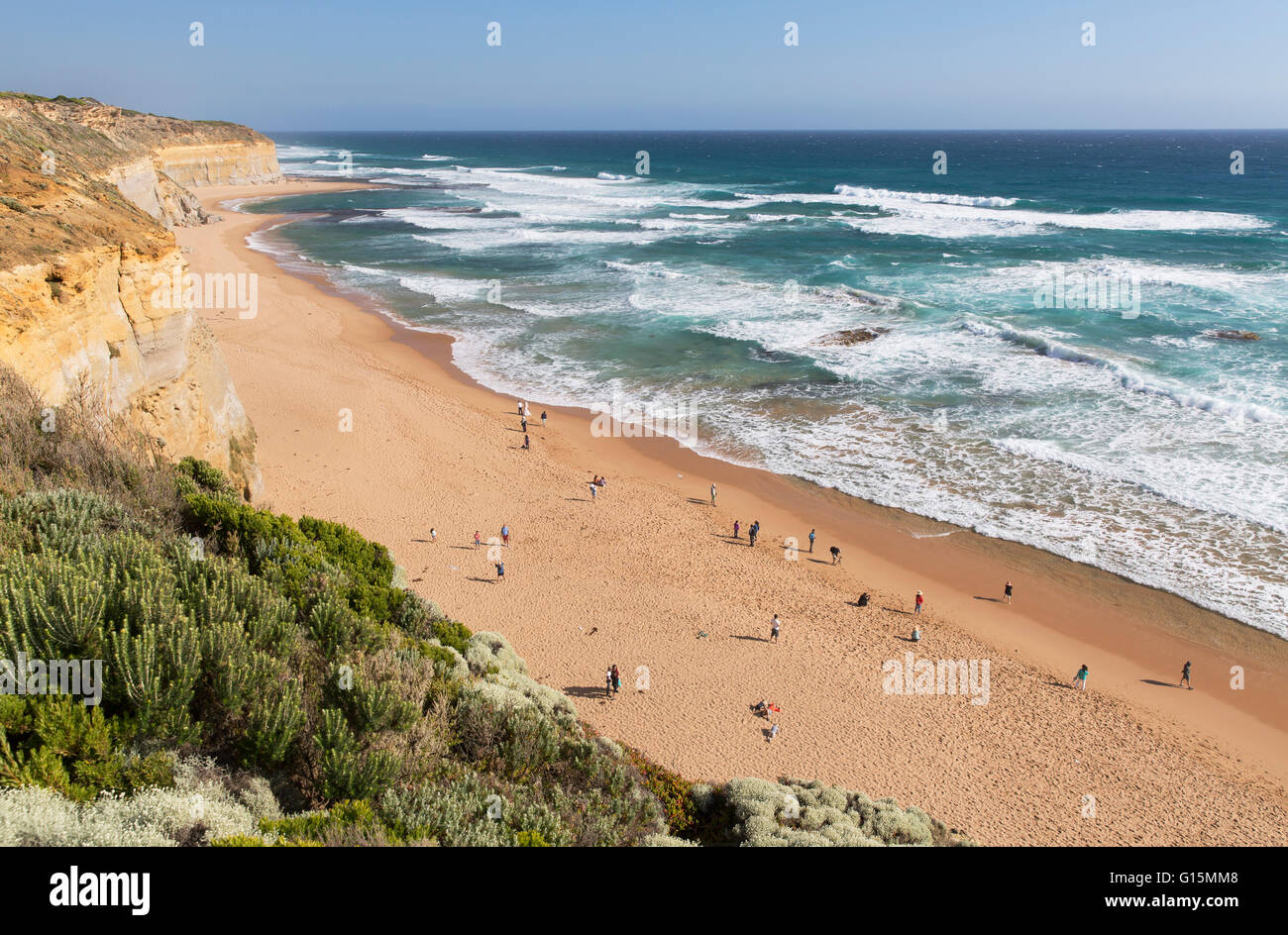 Spiaggia di Gibson passi, Parco Nazionale di Port Campbell, Great Ocean Road, Victoria, Australia Pacific Foto Stock