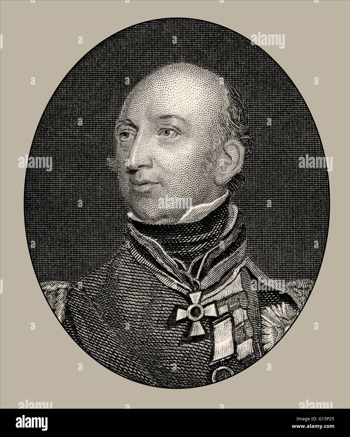 Sir Edward Codrington, 1770-1851, un ammiraglio inglese Foto Stock